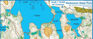 Orienteering in Nickerson State Park Sat. Nov 12
