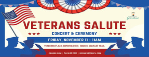 City of Palm Beach Gardens Veterans Salute Celebration November 11 at 11am