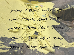 H Marsh Schenck: when i think about time