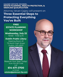 Attorney-Led Estate Planning Workshop: Three Essential Steps to Protecting Everything You've Built