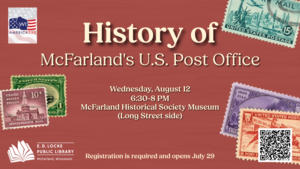 History of McFarland's US Post Office