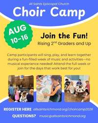 All Saints Choir Camp