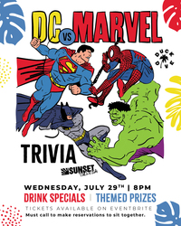 Marvel vs DC Trivia at The Duck Dive