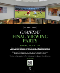 FIFA World Cup Final Viewing Party at Queens Center