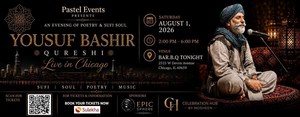 Yousuf Bashir Qureshi Live Concert in Chicago on Aug 01, 2026