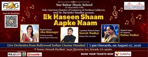 EK Haseen Shaam Aapke Naam Live Concert in Bay Area
