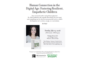 Kohl Children’s Museum Presents: Dr. Dana Suskind