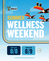 Summer Wellness Weekend at the Guinness Open Gate Brewery