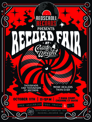 Redscroll Records Presents A Record Fair @ Counter Weight Brewing