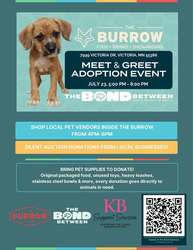 Meet & Greet Adoption Event at The Victoria Burrow