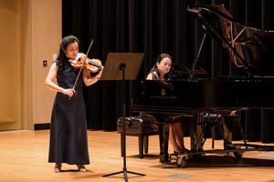 Live@DCC 2nd Friday Free Noon Concerts - August 14: Christine Choi, violin, Shinae Kim, piano
