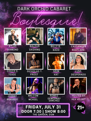 Dark Orchid Cabaret Boyesque!