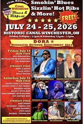 Canal Winchester Blues and Ribfest July 24-25