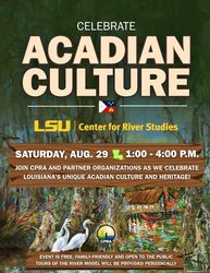 CPRA Acadian Cultural Heritage Event