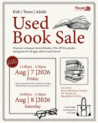 Friends of the Kern County Library Used Book Sale