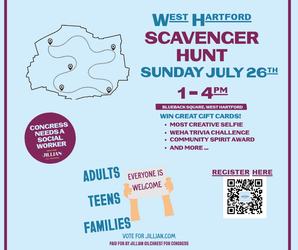 West Hartford Scavenger Hunt