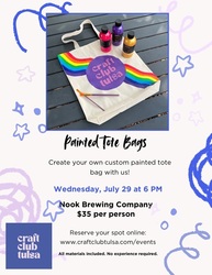 Painted Tote Bags