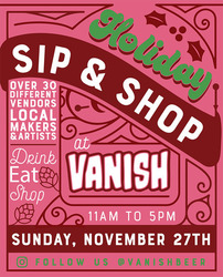 Holiday Sip and Shop
