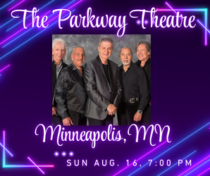 The Buckinghams Bring Classic Rock to the Parkway Theater 8/16