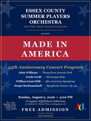 Essex County Summer Players Orchestra: "Made in America"