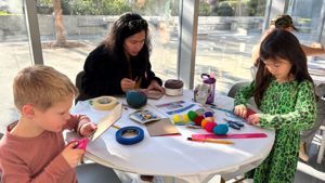 Free Art Workshop: Landscape Yarn Painting