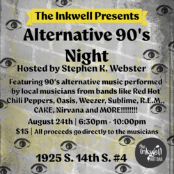 Alternative 90's Night hosted by Stephen K. Webster