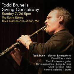 Summer Concert: Todd Brunel's Swing Conspiracy
