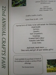 LAOH 22nd Annual Craft Fair