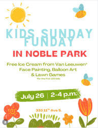 Kid’s Sunday Funday in Noble Park