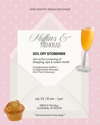 Muffins & Mimosas at High Society