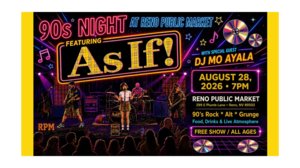 90s Night with As If! at Reno Public Market