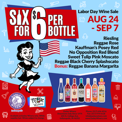 Labor Day 6 for $6