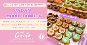 Jada’s Mochi Donuts Pop Up at Curate Mercantile