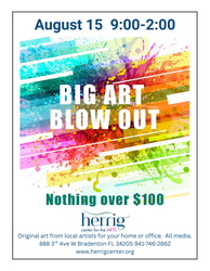 Big Art Blowout