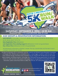 RCRC to Host Inaugural 5K Run/Walk