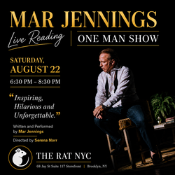 Mar Jennings: ONE MAN SHOW – Live Reading