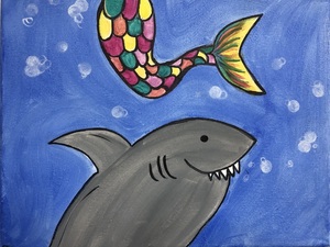 "Fin Friends" In-Studio Paint Party!