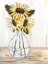 "Happiness in Bloom" In-Studio Paint Party!