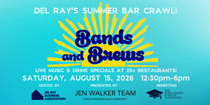 6th Annual Bands and Brews: The Del Ray Summer Bar Crawl
