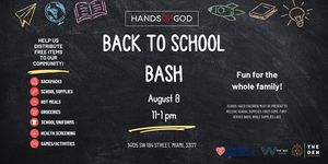 Backpack & School Supplies Giveaway/Food Distribution