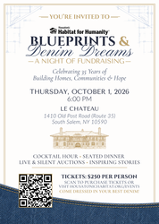 Housatonic Habitat for Humanity | Blueprints & Denim Dreams A Night of Fundraising (Gala)