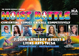Moist Battle: Consenting Comics Catcall Competitively