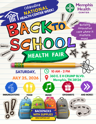 Memphis Health Center Back to School Health Fair