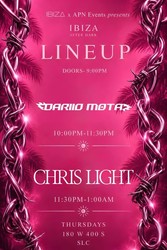 Ibiza After Dark at Ibiza Nightclub | Free Entry Before 10:45 PM | Salt Lake City | July 23, 2026