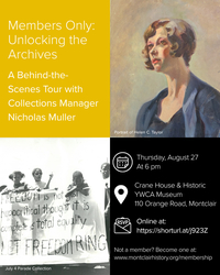 Member Event: Unlocking the Archives