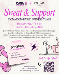 Sweat & Support - Donation Based Fitness Class