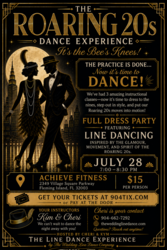 Gatsby Line Dancing Party