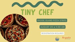 Tiny Chef: Rhode Island Pizza Strips (Registration Required)