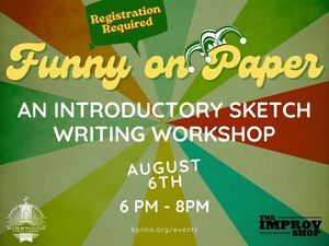 Funny on Paper: An Introductory Sketch Writing Workshop
