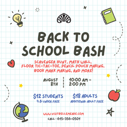 Back to School Bash at Belle Meade